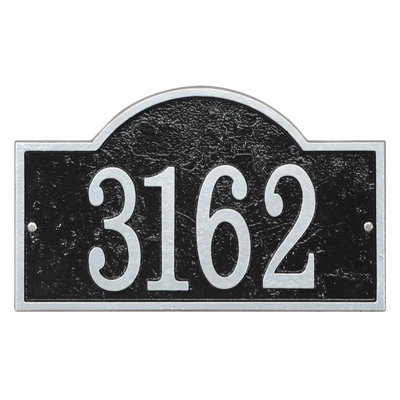 Fast and Easy 1-Line Wall Address Plaque