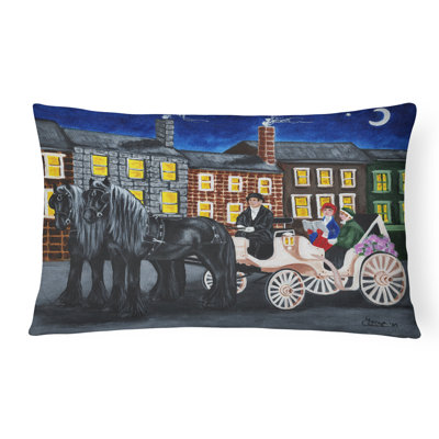  Coussin intérieur / extérieur City Carriage Ride Horse