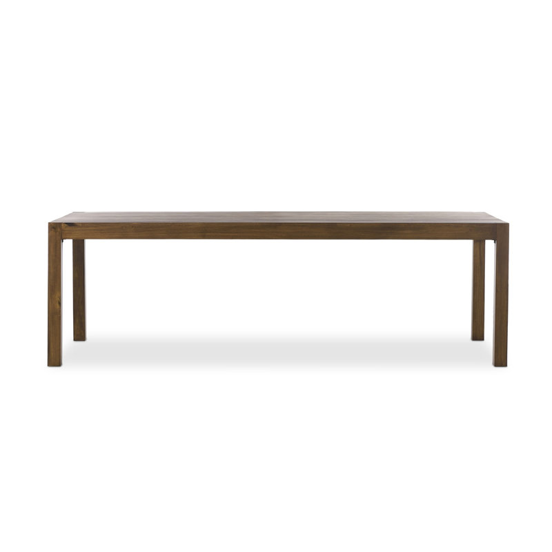 Isador Solid Wood Dining Table, Dry Wash Poplar, 30" H x 96" L x 42" W