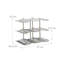 Tabletop Wine Bottle Rack Silver