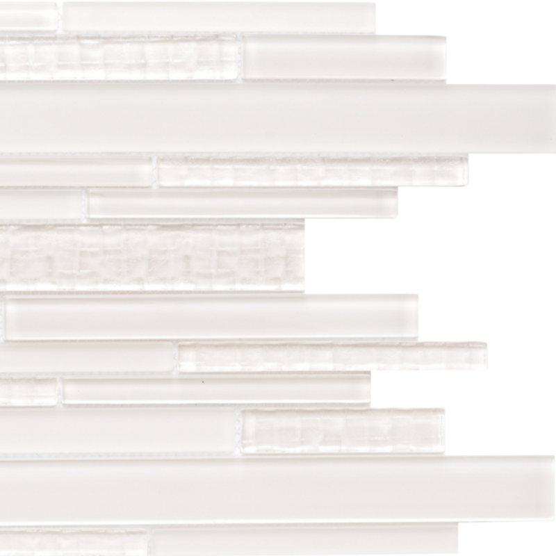 Karma Linear Frosted Tile, Cream