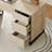 59" Modern Vanity Desk With Drawers, Bedroom Makeup Vanity Desk With Charging Station, 7 Deep Storage Drawers, Wood Dressing Vanity Desk For Bedroom Dresser & Cosmetic Organization-663411611