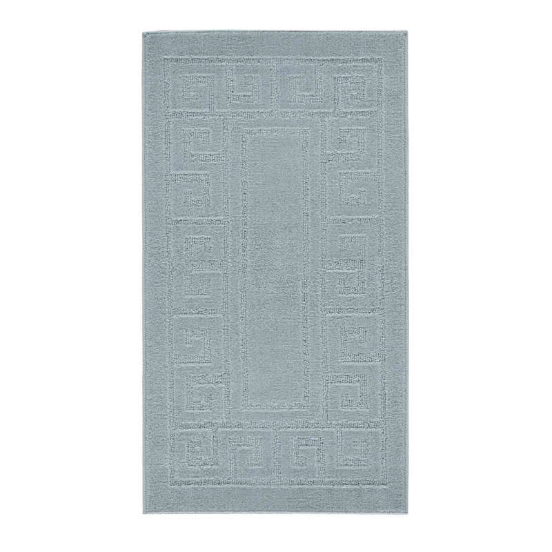 Millfield Non-Slip Indoor Doormat, 40cm W x 60cm L, Silver