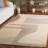 AnyelaHand Tufted Jute Wool Cotton Abstract Rug in Natural/Grey-2116202349