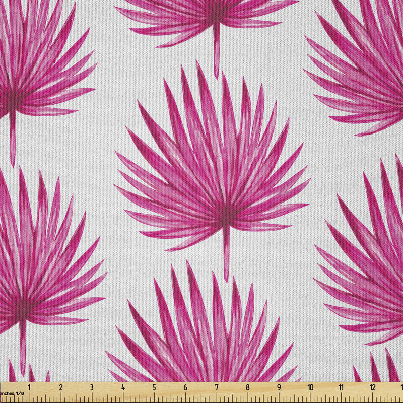 Darious Watercolour Tropical Leaves Multi-Purpose Fabric