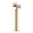 14" Gold Stainless Steel Reflective Pipe Vase-108344797-108344799