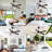 42 Inch Walnut Ceiling Fan with Light, 5-Blade, Gazebo Fan Dual Finish Reversible Remote Control for Living Room & Outdoor Patios, Farmhouse-51394035-51394038-51394036