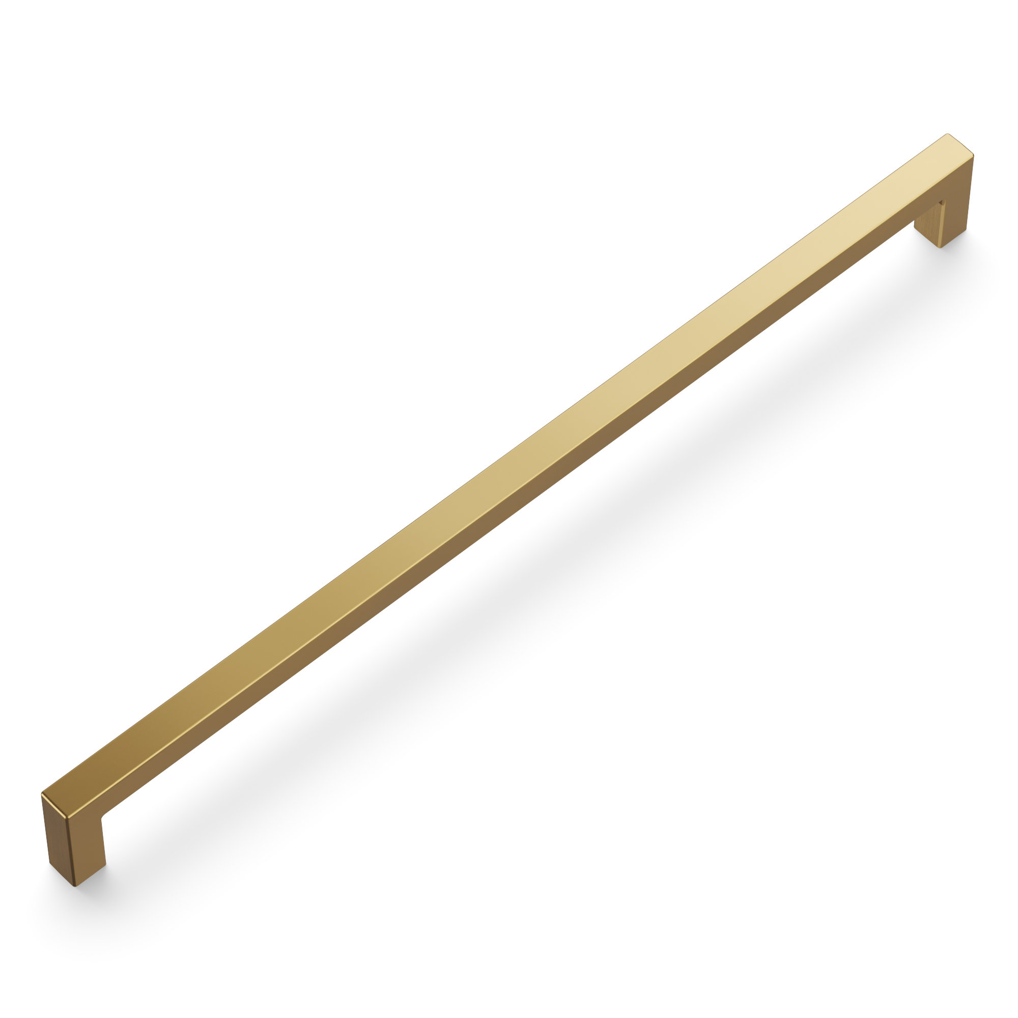Skylight Collection Handle Pull - Contemporary Hardware for Drawers & Cabinets, 12", Champagne Bronze, 1