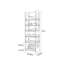 Modern acrylic multi-layer display bookcase-1604458623