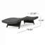 Chaise longue en osier PE-872728267