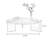 Light luxury walnut-colored coffee table-1105316592