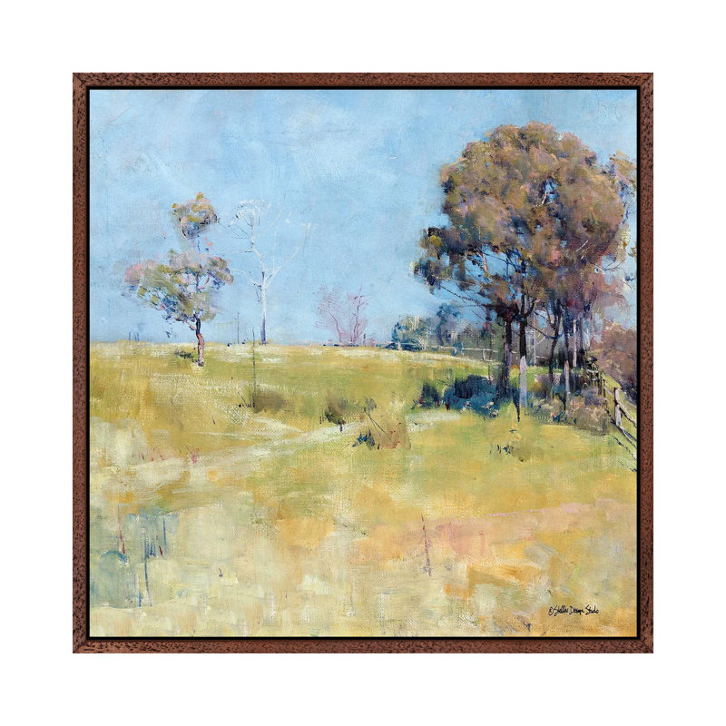 Timeless Day I 1 Piece Wall Art on Canvas, 93.98 cm H x 93.98 cm W, Brown Floater Frame