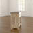 Almerton 2 Drawer Console Hallway Table With Open Shelf – Solid Reclaimed Natural Pine-89846848