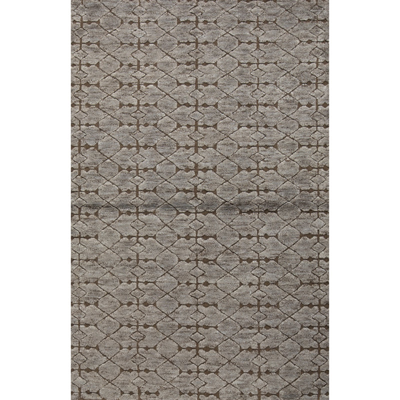 Moroccan Wool Geometric Area Rug