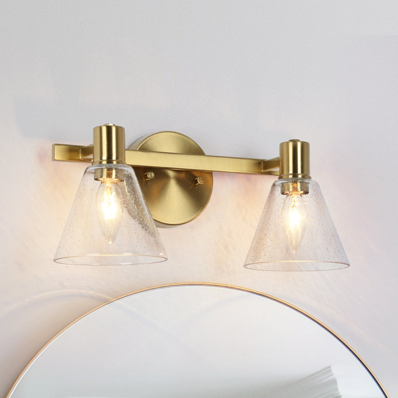 Meuble-lavabo pour salle de bain 2 lumières