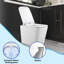 Square Rimless Back to Wall Denanne with Soft Close Seat | UK Standard P Trap