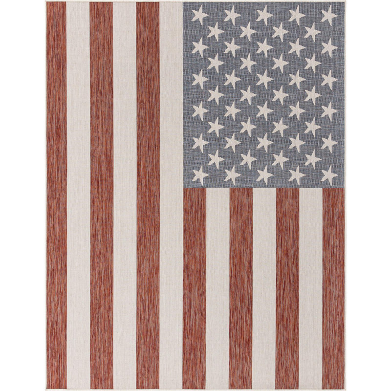 Jill Zarin Indoor/Outdoor Rug, Rectangle 7'10" x 10'