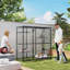 Couvre-fils d'extérieur intérieur et extérieur imperméable 69 po x 22 po x 62 po