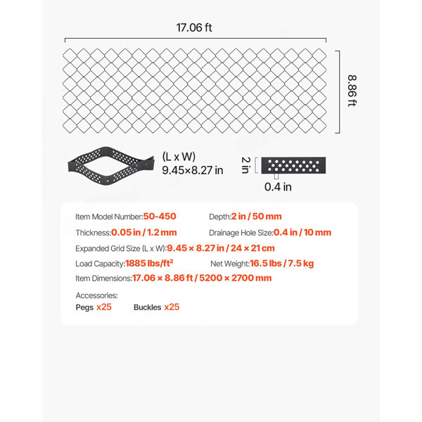 Dimensions du produit