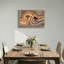 «Swirling Brown and Gray Rock Layers», art mural-2075611403