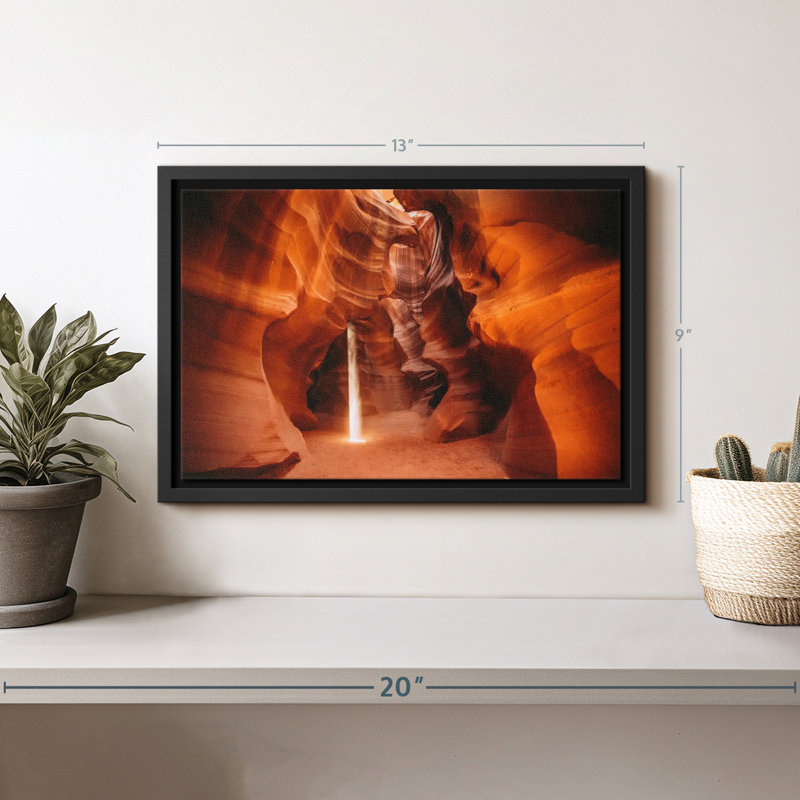 Nature "Art mural Antelope Canyon Sunray", H 9 po x l 13 po