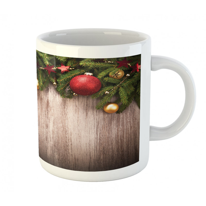 Grande tasse à café ornements