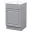 Meuble-lavabo de 20 po avec lavabo, meuble-lavabo avec tablette de porte et tablette réglable-79060327