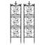 Gallaher 195cm H x 50cm W  2 pack Steel Lattice Panel Trellis Side Panel