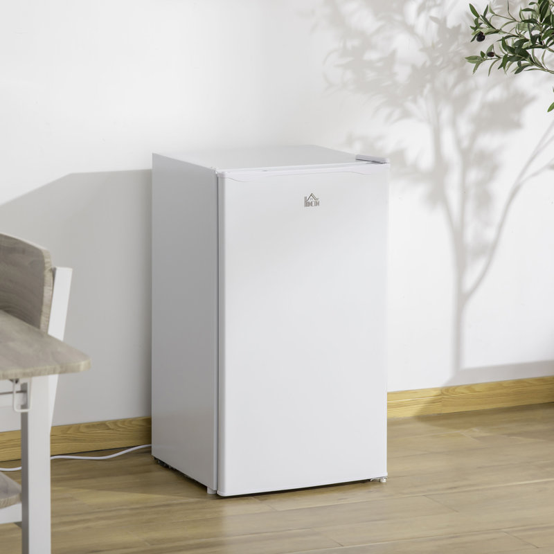 Mini réfrigérateur 3,2 pi cu avec congélateur, Blanc
