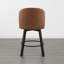 Tabouret de bar pivotant avec dossier-1422991618-1422991619