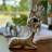 Rustic Reindeer Figurines, Set Of 3, Handmade, Cast Aluminum, 8.75 Inches-2011269789