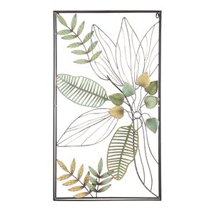 3D Metal Botanical Fern Wall Décor