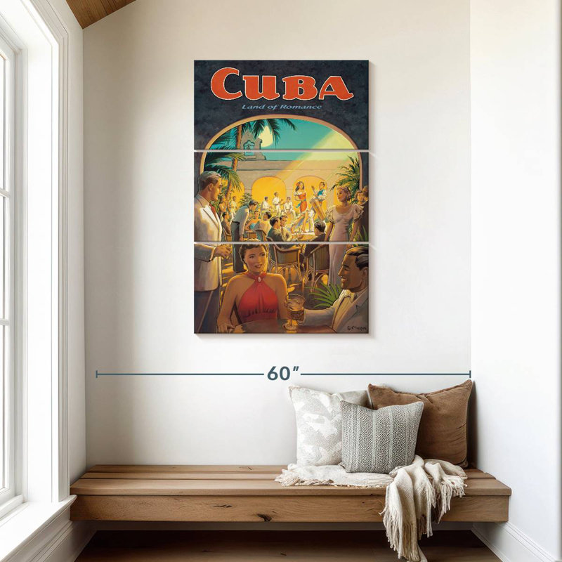 Masam Cuba Land Of Romance, 45" H x 28" W