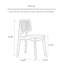 Chaise de salle à manger en rotin-1011646659