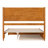  Ronan Wood Platform Bed with Footboard and Trundle-274046613-274046600