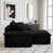 Tissu noir est en rupture de stock