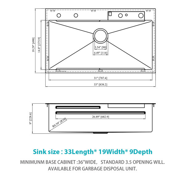 Dimensions du produit