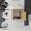 Ensemble de meuble-lavabo flottant-355383285
