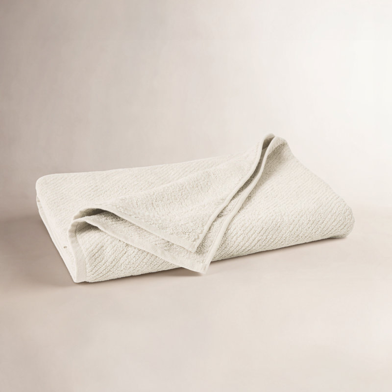 Air Weight 100% Cotton Midweight Bath Towel, Natural