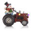 Décor de bonhomme de neige sur tracteur-846777701