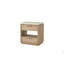 Two Drawer Nightstand With Rope Drawer Fronts