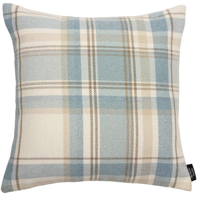 Plaid Square Throw Cushion