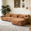 Canapé 3 + 1 places en chenille-1364796140