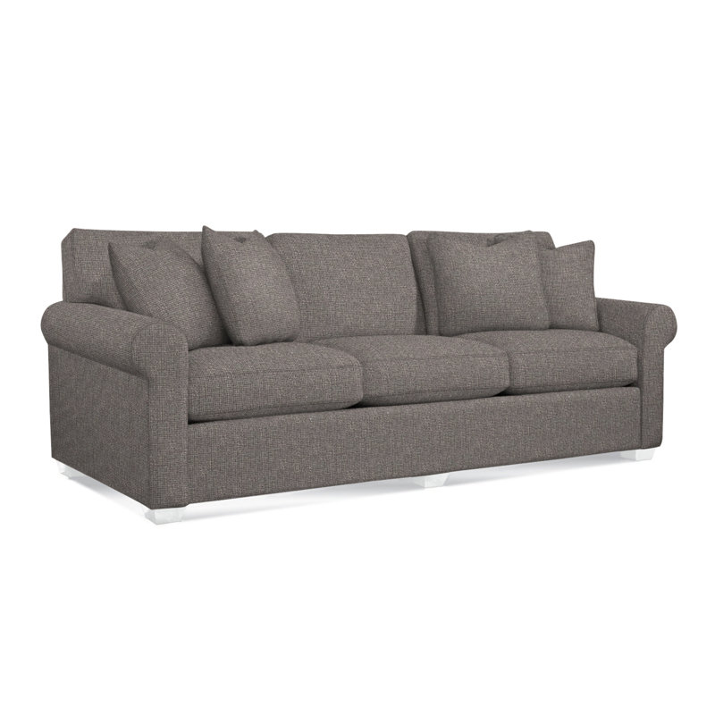 Bedford Sofa, Green Performance Fabric; 0851-54, Frost White