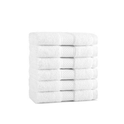 Standard Cotton Washcloth 13x13 (6/Pack)