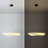 Pendant Chandelier Light Fixtures Fabric White-1604868938