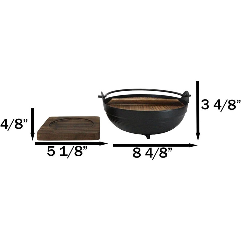 Sukiyaki japonais en aluminium Shabu Nabe
