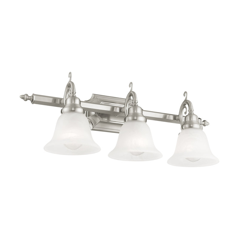 Christiansburg 3 - Light Dimmable Vanity Light, Brushed Nickel