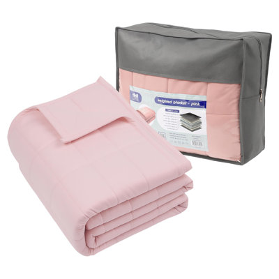 Harbour Housewares - Weighted Blanket with Storage Bag - 4kg/6kg/8kg
