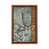 Toile classique avec cadre brun